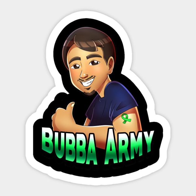 products-bubba-army-To-enable all products Sticker by Dermot Norma